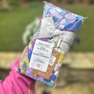 Angel Dear Swaddle Blanket in Retro Cosmos
